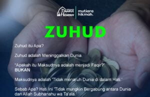 Zuhud Masih Bisa dipelajari dan Diamalkan