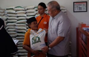 BULOG SALURKAN KEMBALI BANTUAN PANGAN BERAS PASCA MASA TENANG PEMILU