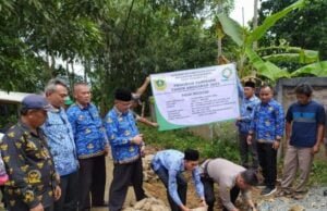 DD Tahap 1, Pemdes Sukamulya Perbaiki Infrastruktur Jalan