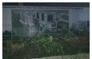 Pembangunan Hotel dan Rumah Sakit PT Bethesda Hospital Indonesia di Cipacing Bojongpulus Bojongloa Kab Bandung Diduga Tanpa Ijin Lingkungan