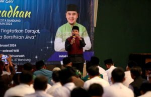 Pemerintah Kota Bandung menggelar peringatan Isra Miraj dan menyambut Bulan Suci Ramadan.
