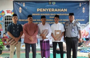 941 Warga Binaan Lapas Kelas IIA Jember Mendapatkan Remisi