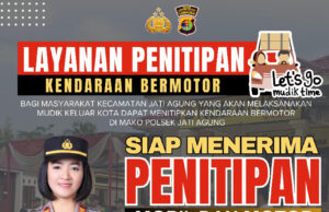 Layanan Penitipan Motor Gratis Selama Mudik Lebaran